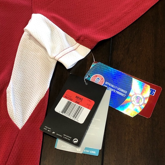 RARE NIKE DRI-FIT HYPERCOOL WSU COUGARS SHIRT LRG - Picture 5 of 8